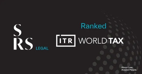 SRS Legal highlighted by ITR World Tax in three areas