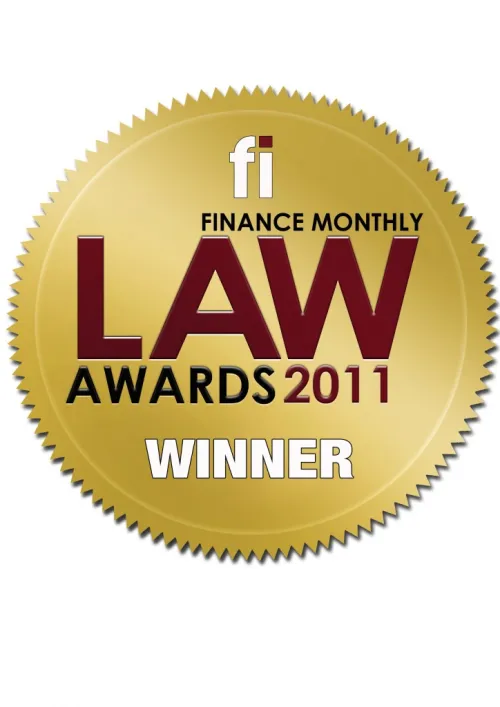 Law firm of the Year (Commercial & Company Law), Portugal - atribuído pela Finance Monthly 2011