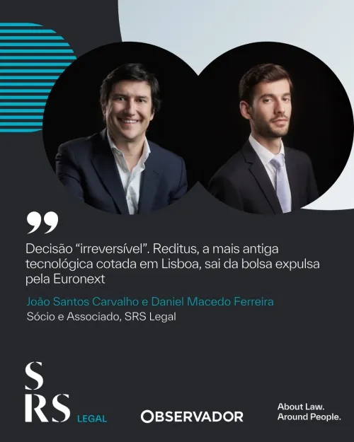 «Decisão "irreversível". Reditus, a mais antiga tecnológica cotada em Lisboa, sai da bolsa expulsa pela Euronext» (com João Santos Carvalho e Daniel Macedo Ferreira)